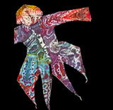 Simply Stellar Tie Dye Fairy Jacket Size Four-3