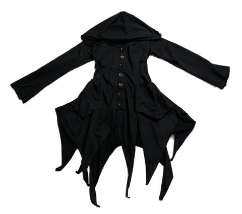 NEW ALL BLACK FAIRY GODMOTHER JACKET —- CLICK PHOTO TO SEE SIZESk