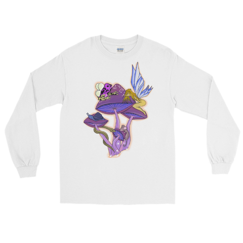V4 Natures Aura Long Sleeve Unisex Shirt Featuring Original Artwork By Shauna Nikles