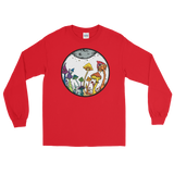 Rainbow Fairy Garden Unisex Long Sleeve T-Shirt