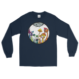 Rainbow Fairy Garden Unisex Long Sleeve T-Shirt