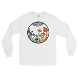 Rainbow Fairy Garden Unisex Long Sleeve T-Shirt