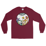 Rainbow Fairy Garden Unisex Long Sleeve T-Shirt