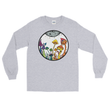 Rainbow Fairy Garden Unisex Long Sleeve T-Shirt