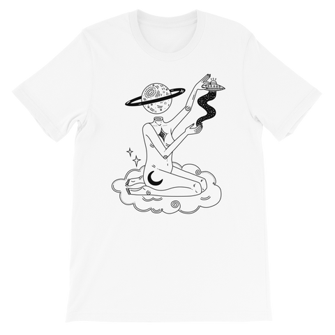 B&W Moon Child Unisex T-Shirt