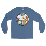 Rainbow Fairy Garden Unisex Long Sleeve T-Shirt