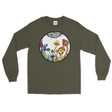 Rainbow Fairy Garden Unisex Long Sleeve T-Shirt