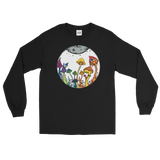 Rainbow Fairy Garden Unisex Long Sleeve T-Shirt