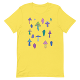 V1 Mushroom Unisex T-Shirt Featuring Original Artwork by Intothavoid
