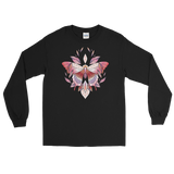 V2 Sacred Butterfly Unisex Long Sleeve T-Shirt Featuring Original Artwork By Abby Muench