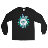 Teal Crystal Fairy Unisex Long Sleeve T-Shirt