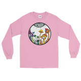 Rainbow Fairy Garden Unisex Long Sleeve T-Shirt