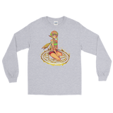 Golden Valora Unisex Long Sleeve Shirt Featuring Original Artwork By Fae Plur