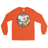Rainbow Fairy Garden Unisex Long Sleeve T-Shirt