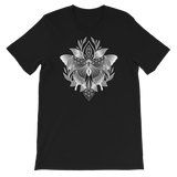 V6 Sacred Butterfly Unisex T-Shirt Featuring Original Artwork By Abby Muench