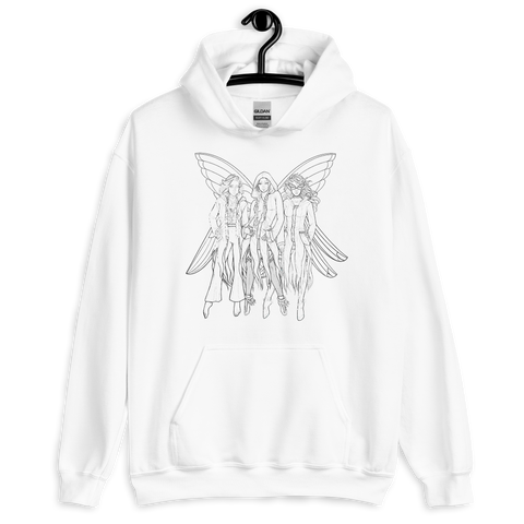 V14 Charlie's Fae Unisex Hoodie Featuring Original Artwork by A Sage's Creations