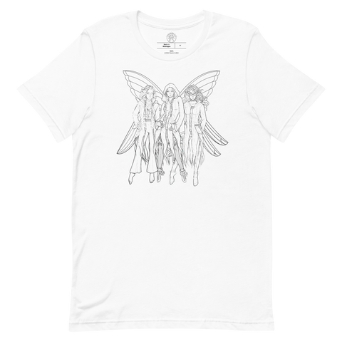V14 Charlie's Fae Unisex T-Shirt Featuring Original Artwork by A Sage's Creations