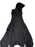 Long Pixie Dress -Black