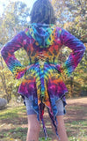 Liquid Vizions Tie Dye Fairy Jacket Size Four