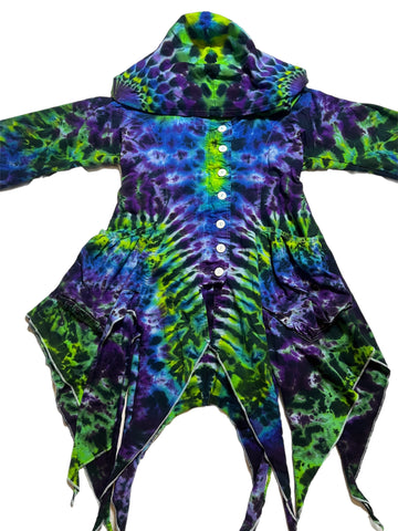 Liquid Vizions Tie Dye Fairy Jacket 14-Size-Five