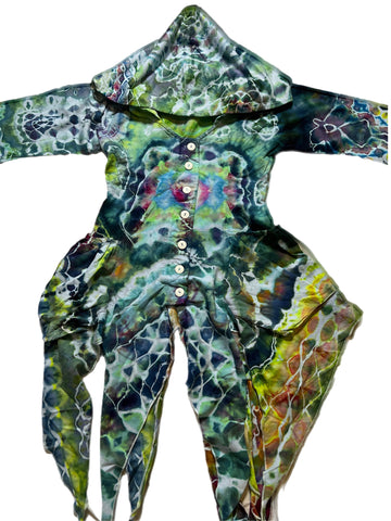Simply Stellar Tie Dye Fairy Jacket Size Three-e3