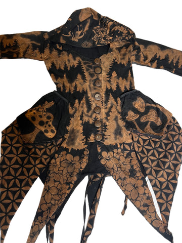Forest Fairy Jacket Featuring artwork by Nick Tuke Painting Pyro