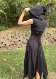 Long Pixie Dress -Black