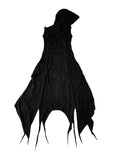 Long Pixie Dress -Black