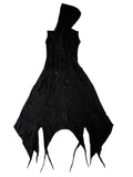 Long Pixie Dress -Black