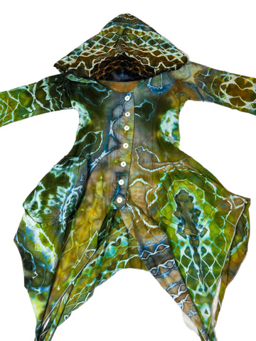 Simply Stellar Tie Dye Fairy Jacket Size Three- 007 F