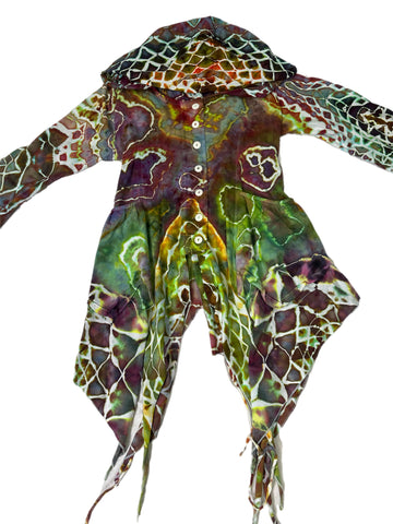 Simply Stellar Tie Dye Fairy Jacket Size Seven-01 F