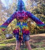 Liquid Vizions Tie Dye Fairy Jacket Size Four