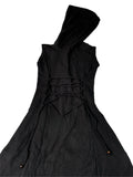 Long Pixie Dress -Black