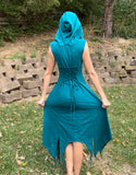 Long Pixie Dress -Teal