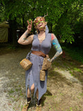 Long Pixie Dress -Grey