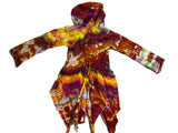 SoulSmile Tie Dye Fairy Jacket Size Six