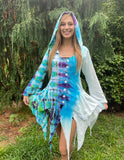 SoulSmile Tie Dye Fairy Jacket Size Four