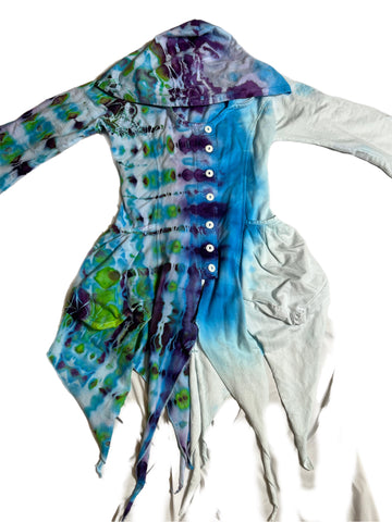 SoulSmile Tie Dye Fairy Jacket Size Four
