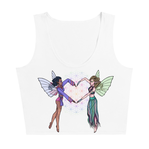 V5 Connection Crop Top Featuring Original Artwork by A Sage's Creations