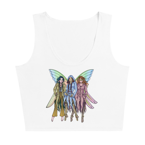 V5 Charlie's Fae Crop Top Featuring Original Artwork by A Sage's Creations