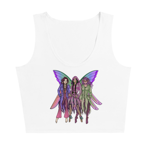 V8 Charlie's Fae Crop Top Featuring Original Artwork by A Sage's Creations