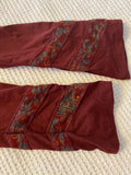 Maroon Faerie Wrap Hood