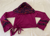 Hot Pink & Purple Faerie Wrap Hood