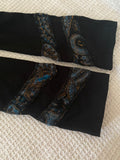 Black & Blue Faerie Wrap Hood