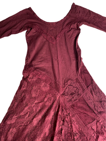 Maroon Fairy Dress