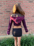 Purple & Pink Faerie Wrap Hood