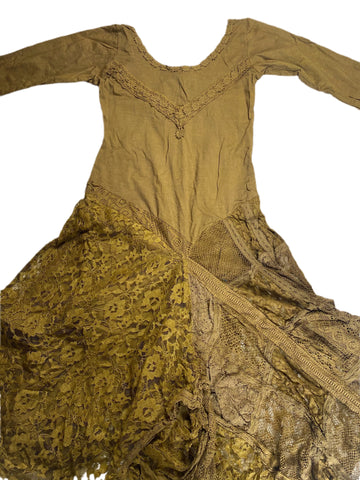 Mustard Fairy Dress