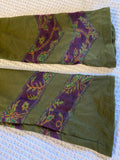 Green & Purple Faerie Wrap Hood