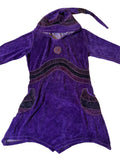 Long Velour Pixie Top-20-L/XL