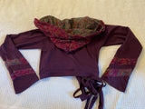 Purple & Pink Faerie Wrap Hood